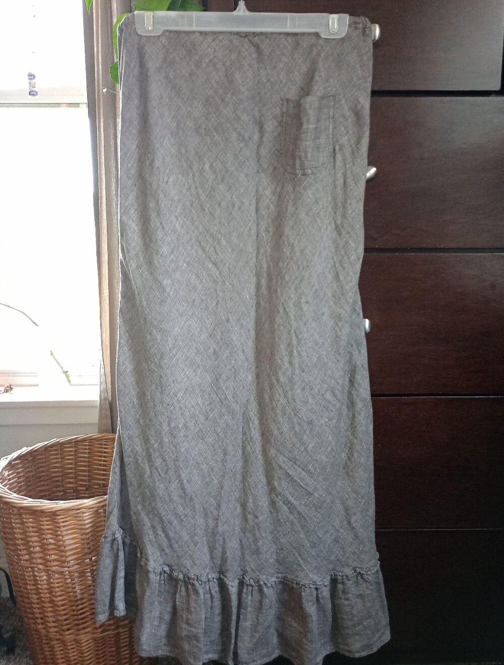 Eddie Bauer 100% Linen Maxi Skirt - Picture 4 of 7